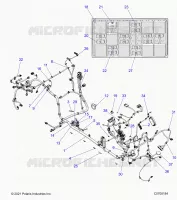 ELETTRICO, WIRE HARNESS, CHASSIS