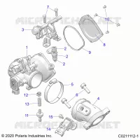 ENGINE, CORPO FARFALLATO AND FUEL RAIL