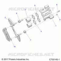 BRAKES, PINZA POSTERIORE