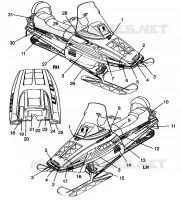 DECALS WIDETRAK GT 0962061 AND EUROPEAN WIDETRAK GT E962061 (4931623162A011)
