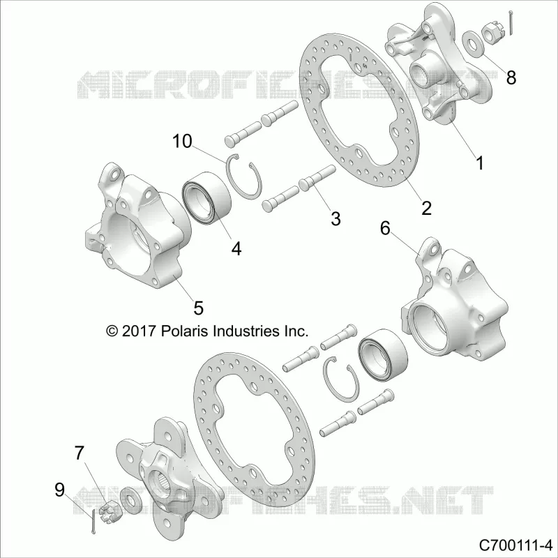 SUSPENSION, PORTAPACCHI POSTERIORE