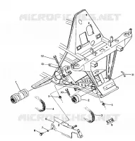 TRANSMISSIONE ANTERIORE MONTAGGIO 350 4X4 / W928139 (4922832283010A)