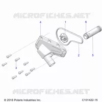 MOTORE, WATERPUMP IMPELLER AND COVER