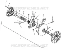 TRASMISSIONE FRIZIONE ASSEMBLY 500 EFI 0942774 and  EFI SKS 0942574 (49274127410027)