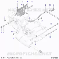 DRIVE TRAIN, MAIN SCATOLA INGRANAGGI MONTAGGIO