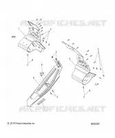 CHASSIS, PROTEZIONE FRIZIONE AND FOOTRESTS