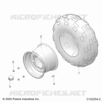 RUOTAS, REAR TIRE
