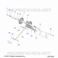 SUSPENSION, POSTERIORE COPPIA ARM
