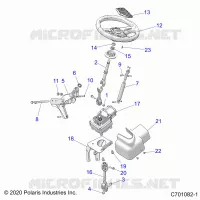 STEERING,INSIEME DELLO STERZO, EPS