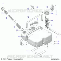 SISTEMA DI ALIMENTAZIONE CARBURANTES, FUEL TANK