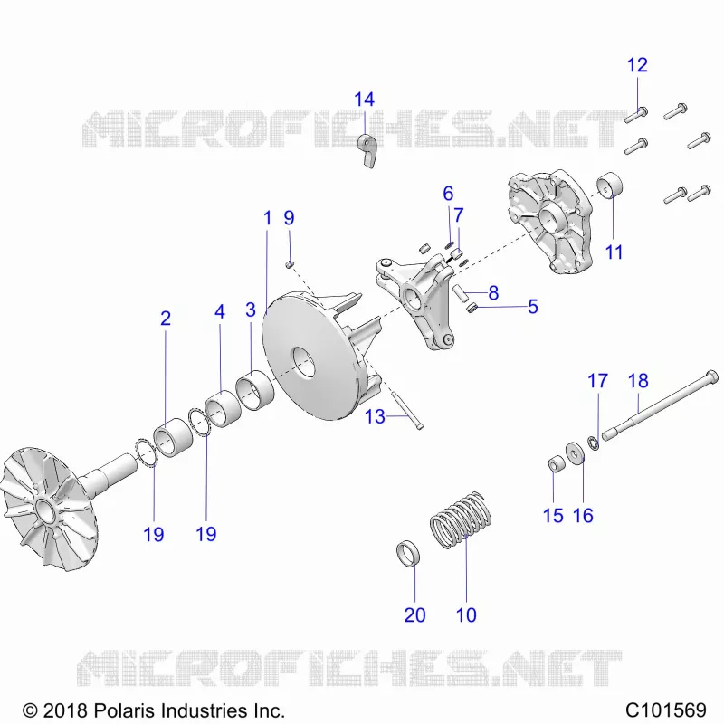 TRASMISSIONE, PRIMARY CLUTCH
