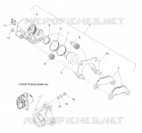 BRAKES, PINZA POSTERIORES