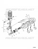 ENGINE, PISTON AND ALBERO MOTORE