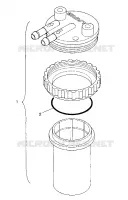 SCARICO ASSEMBLY SL 750 B944070 (4927012701032A)