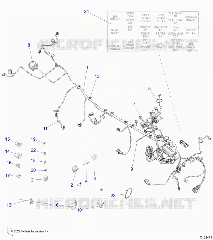 ELETTRICO, HARNESS