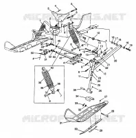 SOSPENSIONI ANTERIORI and SCIARE ULTRA 0976778 and EUROPEAN ULTRA E976778 (4938053805B001)