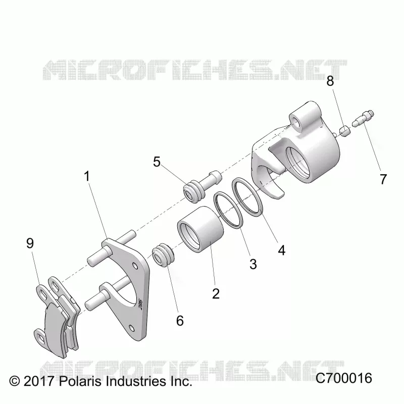 BRAKES, PINZA POSTERIORE