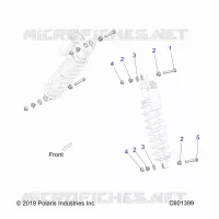 SUSPENSION, SHOCK MONTAGGIO (IFS)