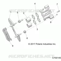BRAKES, PINZA POSTERIORE