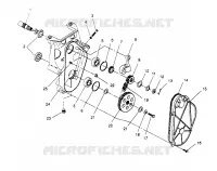 carter della catena ASSEMBLY 440 0952760, 440 SKS 0952560,  and EUROPEAN 440 SKS E952 (4929032903B009)