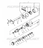 INIZIARE IL MONTAGGIO DEL MOTORE 250 4x6 / W928627 (4922902290043A)