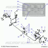 ELETTRICO, WIRE HARNESS, CHASSIS