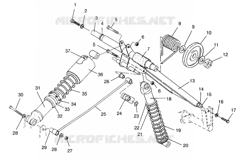 POSTERIORE COPPIA ARM XLT Special (Xtra) 0946767 (4927112711022A)