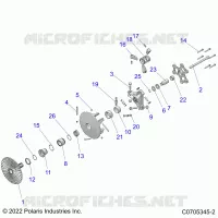 TRASMISSIONE, PRIMARY CLUTCH