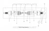 DRIVE TRAIN, DRIVE POSTERIORE ALBERO