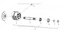 TENSIONE ANTERIORE MONTAGGIO XPLORER 400L W969140 (4935983598B003)