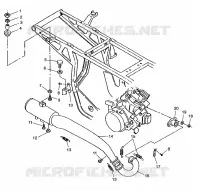 IMPIANTO DI SCARICO XPLORER 400L W97CC38C (4939753975A012)