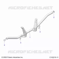 CARROZZERIA POSTERIORE RACK SUPPORT