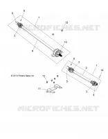 DRIVE TRAIN, FRONT PROP ALBERO