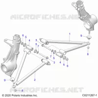 SUSPENSION, A-ARM AND PAVONEGGIARSI MOUNTING