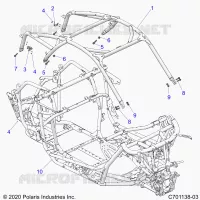 CHASSIS, CAB TELAIO