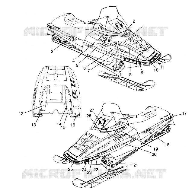 DECALS XLT SPECIAL (XTRA) 0946767 (4927112711007A)