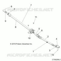 TRASMISSIONE, FRONT PROP SHAFT