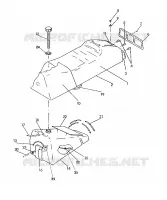 SEDE/SERBATOIO DI GAS ASSEMBLY 650 (4921312131003A)