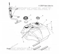 SISTEMA DI ALIMENTAZIONE CARBURANTE, CARBURANTE TANK ASM.