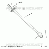 TRASMISSIONE, FRONT PROP SHAFT