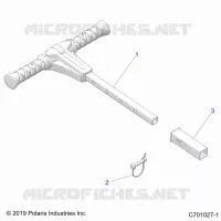 BODY, GRAB BAR, PASSENGER