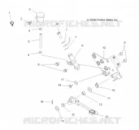 FRENO POSTERIORE CILINDRO PRINCIPALE and PEDAL