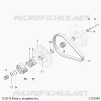 TRASMISSIONE, SECONDARY CLUTCH