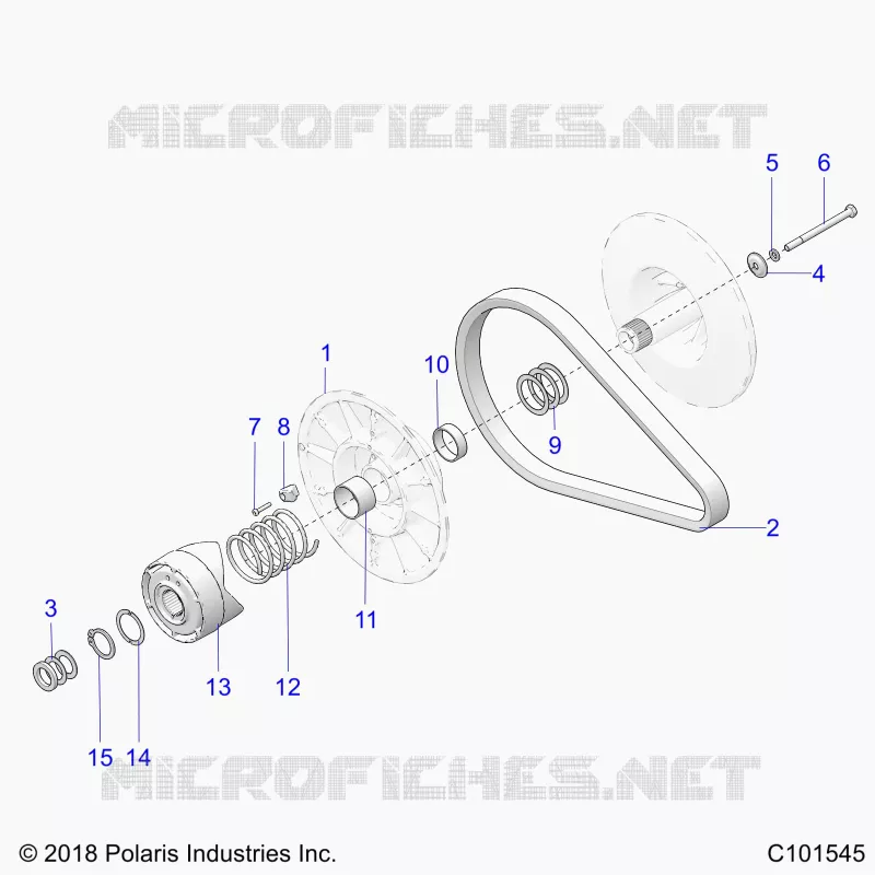 TRASMISSIONE, SECONDARY CLUTCH