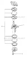 POMPA DI BENZINA WIDETRAK LX 0952064 and  EUROPEAN WIDETRAK LX E952064 (4928942894C013)