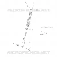 SUSPENSION, SHOCK ANTERIORE MOUNTING