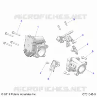ENGINE, CORPO FARFALLATO AND FUEL RAIL