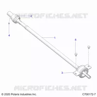 TRASMISSIONE, REAR PROP SHAFT
