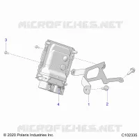 ELETTRICO, ECU MOUNTING