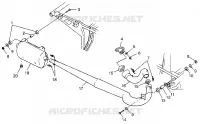 IMPIANTO DI SCARICO Scrambler 400 W98BC38C (4947254725A012)